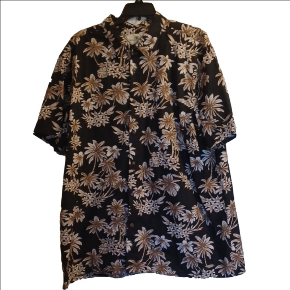 ISLAND SHORES, ORIGINAL ISLAND WEAR, MEN BUTTON UP, SIZE XXL.